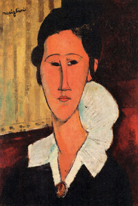 Modigliani - Portrait of Anna Zborowska -3-